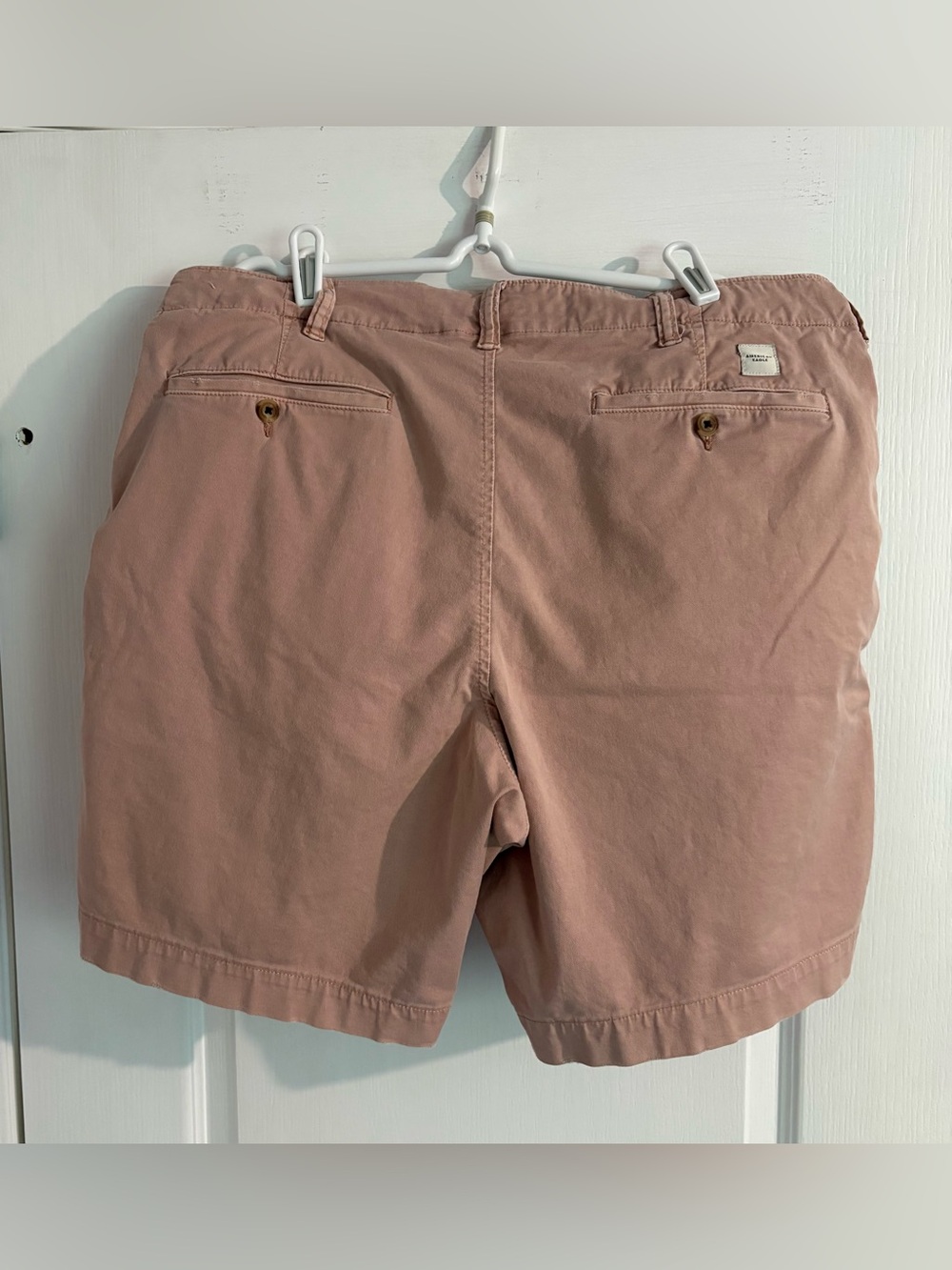 American Eagle Outfitters Men’s Dusty Rose Flex Fit Shorts - Picture 5 of 7